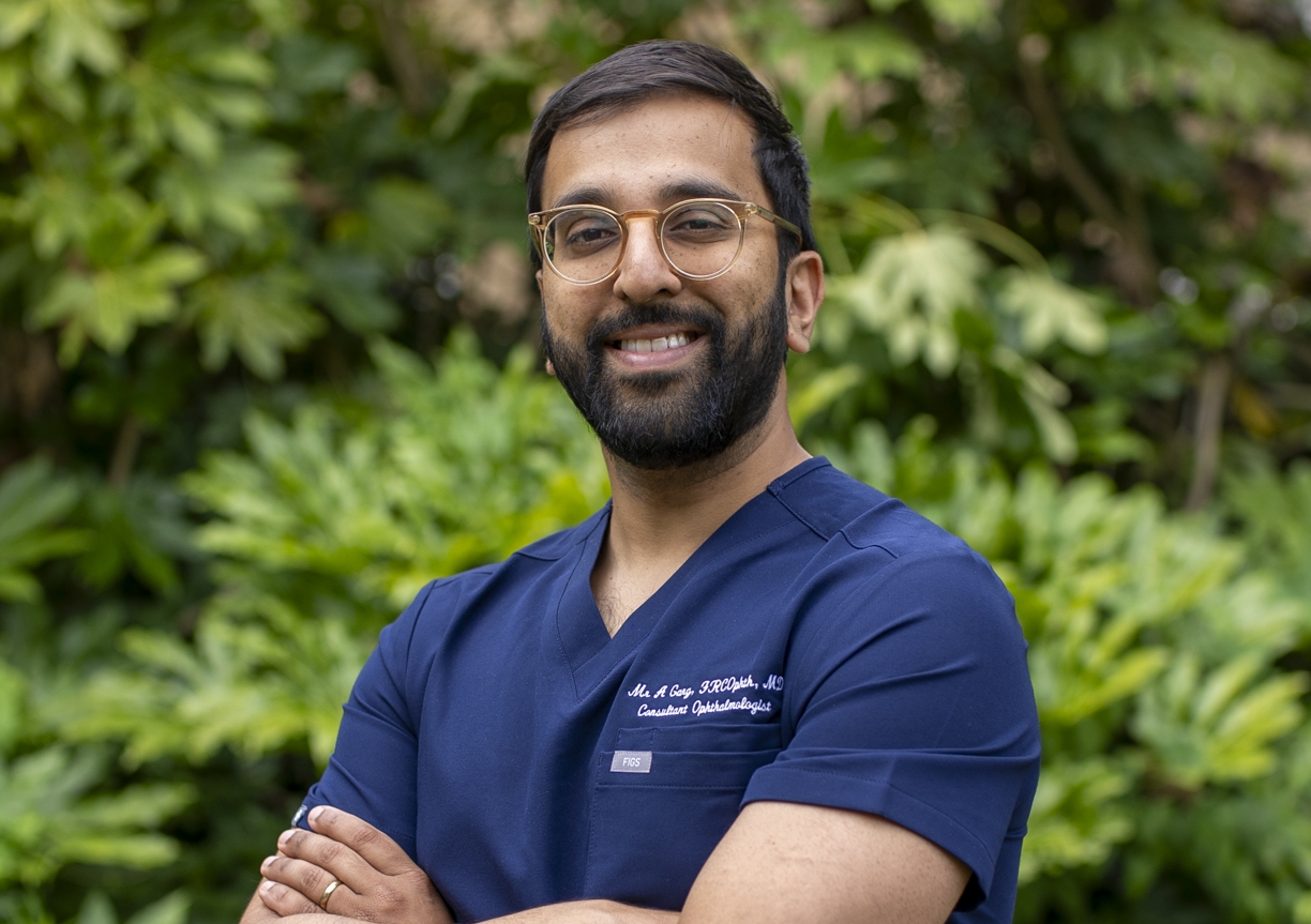 Mr Anurag Garg, Consultant Ophthalmologist